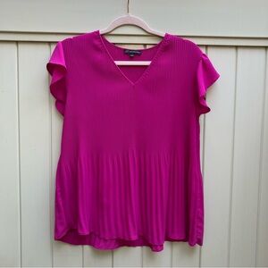 Adrianna Papell swing top hot pink  Medium